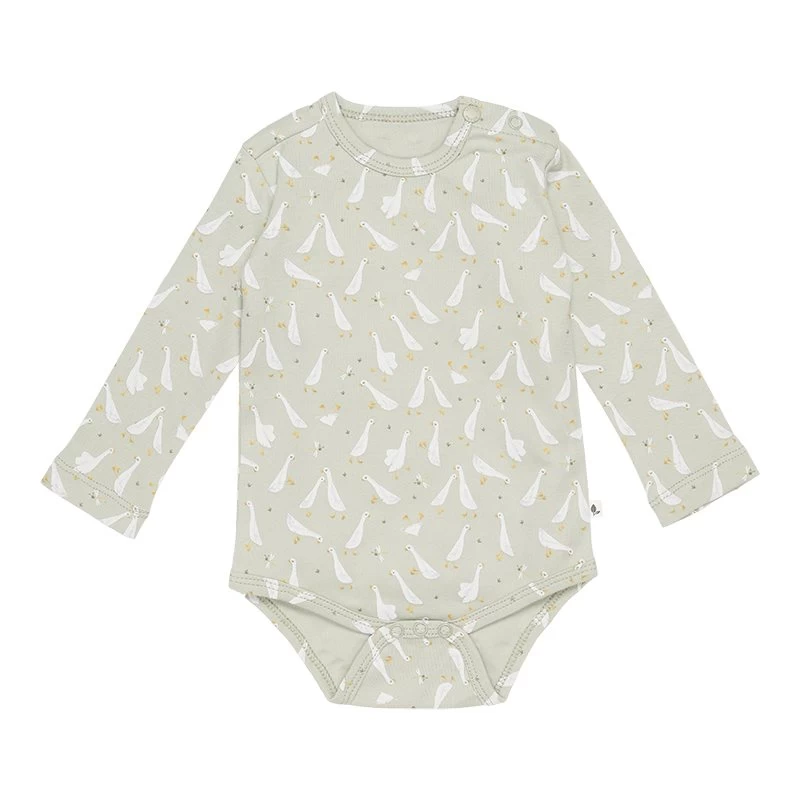 Little Dutch LD Romper Long Sleeve Little Goose 50/56 3 Little Dutch LD Romper Long Sleeve Little Goose 50/56 - Image 3