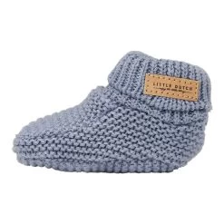 Little Dutch LD Knitted Baby Booties S1 -Baby Products Store 0016299 little dutch knitted baby booties blue size 1 sailors bay 0