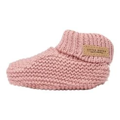 Little Dutch LD Knitted Baby Booties S1 -Baby Products Store 0016303 little dutch knitted baby booties vintage pink size 1 little pink flowers 0