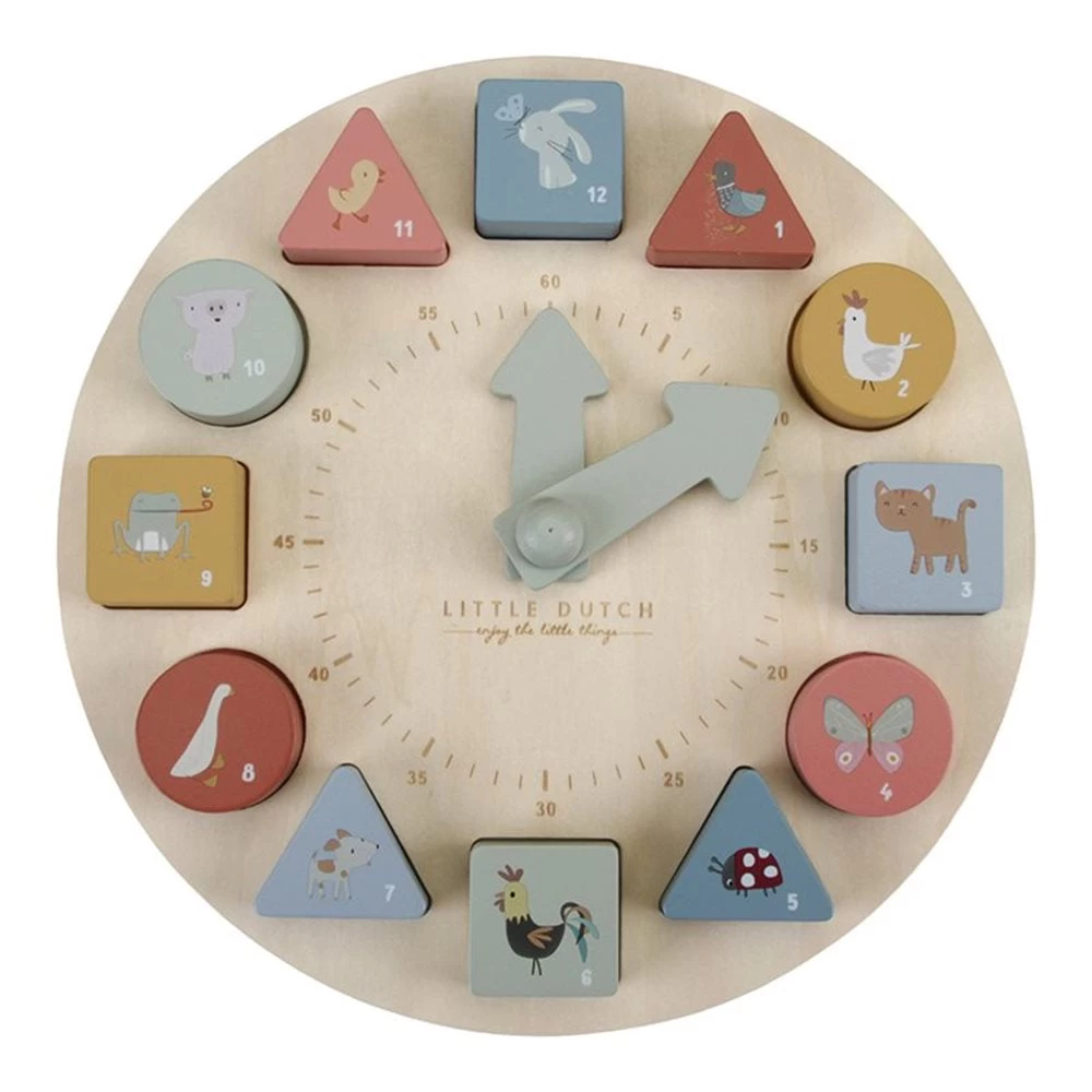 Little Dutch LD Puzzle Clock 1 Little Dutch LD Puzzle Clock