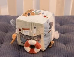 Little Dutch LDSailors Bay Soft Activity Cube 12 Little Dutch LDSailors Bay Soft Activity Cube -Baby Products Store 0016683 little dutch activity cube sailors bay sailors bay 2