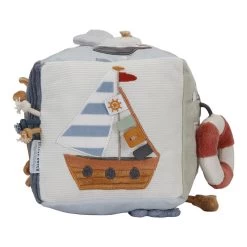 Little Dutch LDSailors Bay Soft Activity Cube 11 Little Dutch LDSailors Bay Soft Activity Cube -Baby Products Store 0016979 little dutch activity cube sailors bay sailors bay 13