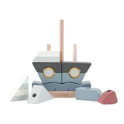 Little Dutch LD Stacker Sailboat -Baby Products Store 0018125 little dutch stacker sailboat sailors bay sailors bay 3