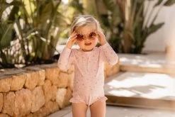 Little Dutch LD Long Sleeve Ruffle Swimsuit 62/68 -Baby Products Store 0018436 little dutch bathsuit long sleeves ruffles little pink flowers 74 80 little pink flowers 3