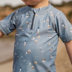 Little Dutch LD Swim T-shirt Sailors Bay 62/68 -Baby Products Store 0018468 little dutch swim t shirt sailors bay dark blue 62 68 sailors bay 1