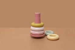 Little Dutch LD Stacking Rings -Baby Products Store 0018638 little dutch pink stacking rings plastic 1