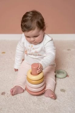 Little Dutch LD Stacking Rings -Baby Products Store 0018833 little dutch pink stacking rings plastic 3