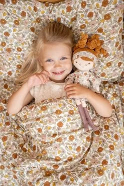 Little Dutch LD Cot Fitted Sheet 140 X 70 -Baby Products Store 0021622 little dutch fitted cot sheet vintage little flowers vintage little flowers 2