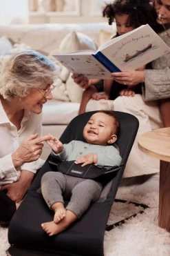 BabyBjörn Bouncer Cotton -Baby Products Store 005022 bouncer balance soft black darkgray cotton pp babybjorn 001