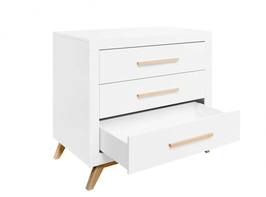 Bopita Fenna Dresser White/Natural 2 Bopita Fenna Dresser White/Natural - Image 2