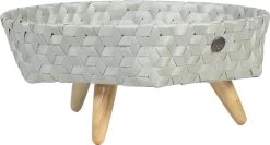 Dimensional - Tray Basket With Wooden Feet 7 Dimensional - Tray Basket With Wooden Feet -Baby Products Store 1200x646