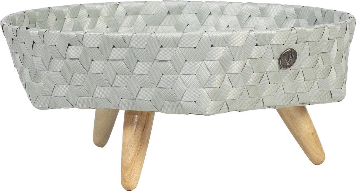 Dimensional - Tray Basket With Wooden Feet 4 Dimensional - Tray Basket With Wooden Feet - Image 4