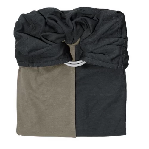 Little Baby Wrap Without A Knot - Grey/Olive 1 Little Baby Wrap Without A Knot - Grey/Olive