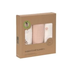 LÄSSIG Swaddle & Burp Blankets Large 3 Pack -Baby Products Store 1312008856 7