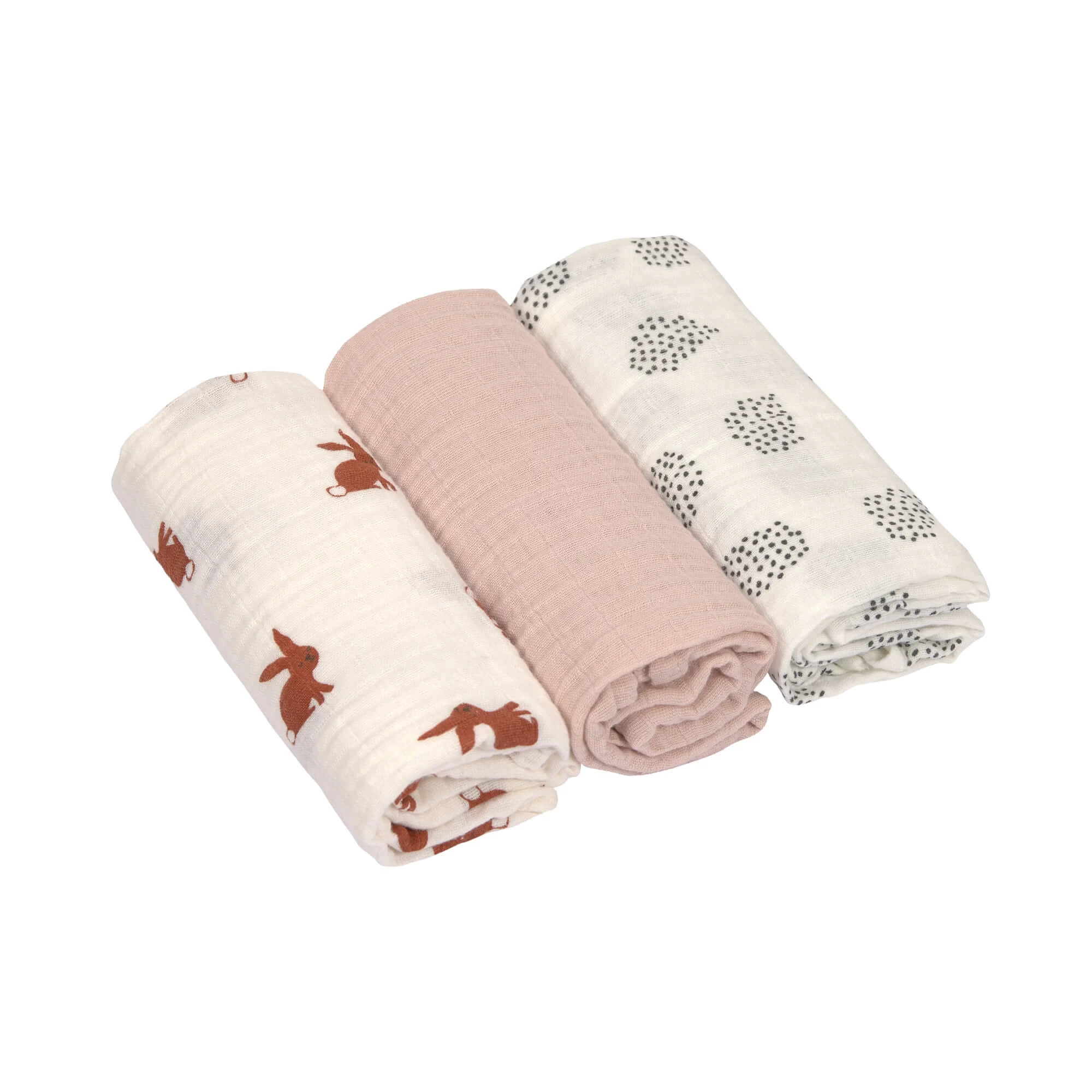 LÄSSIG Swaddle & Burp Blanket Medium 7 LÄSSIG Swaddle & Burp Blanket Medium - Image 7