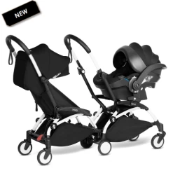 BABYZEN YOYO Double Stroller 6+ / Car Seat YOYO Connect Frame, 6+ Color Pack /YOYO² Frame,YOYO Car Seat By BeSafe®