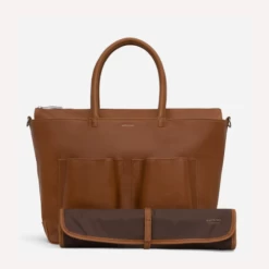 Matt & Nat RAYLANMED Vegan Diaper Bag - Vintage Chili