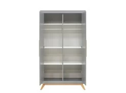 Bopita Fenna 2 Doors Wardrobe -Baby Products Store 2 door wardrobe fenna grey natural 1fb67514 0a5c 41d9 865f 54984533efbc