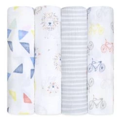 Aden + Anais Aden & Anais Swaddle Classic 4pack -Baby Products Store 2060 800x 4aa6ac86 96e6 4de1 b4dc 1b77fae9dca6