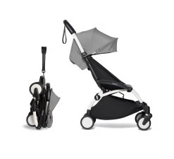 BABYZEN Stroller YOYO² 6+ -Baby Products Store 2 YOYO 2 WHITE FRAME GREY WEB