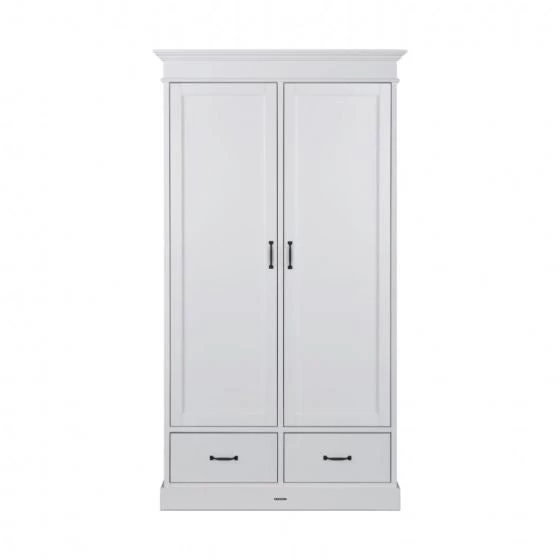 La Première II Wardrobe White 2 Doors /2 Drawers 1 La Première II Wardrobe White 2 Doors /2 Drawers