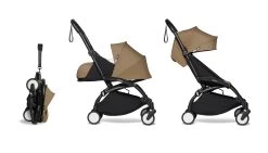 Complete BABYZEN Stroller YOYO² 0+ Newborn Packand 6+ -Baby Products Store 3 YOYO 2 BLACK FRAME TOFFEE WEB 1