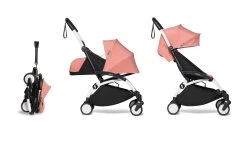 Complete BABYZEN Stroller YOYO² 0+ Newborn Packand 6+ -Baby Products Store 3 YOYO 2 WHITE FRAME GINGER WEB 1