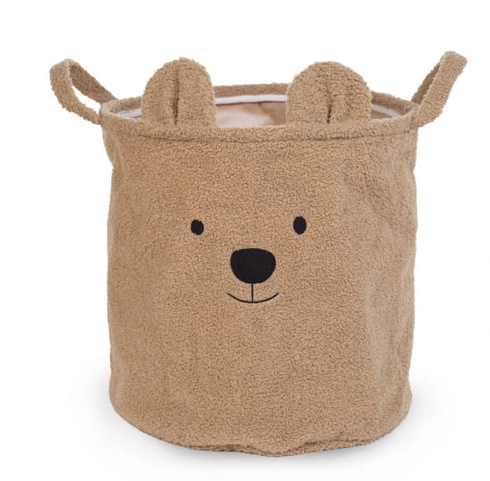Childhome Teddy Storage Basket 40x40x40cm 1 Childhome Teddy Storage Basket 40x40x40cm