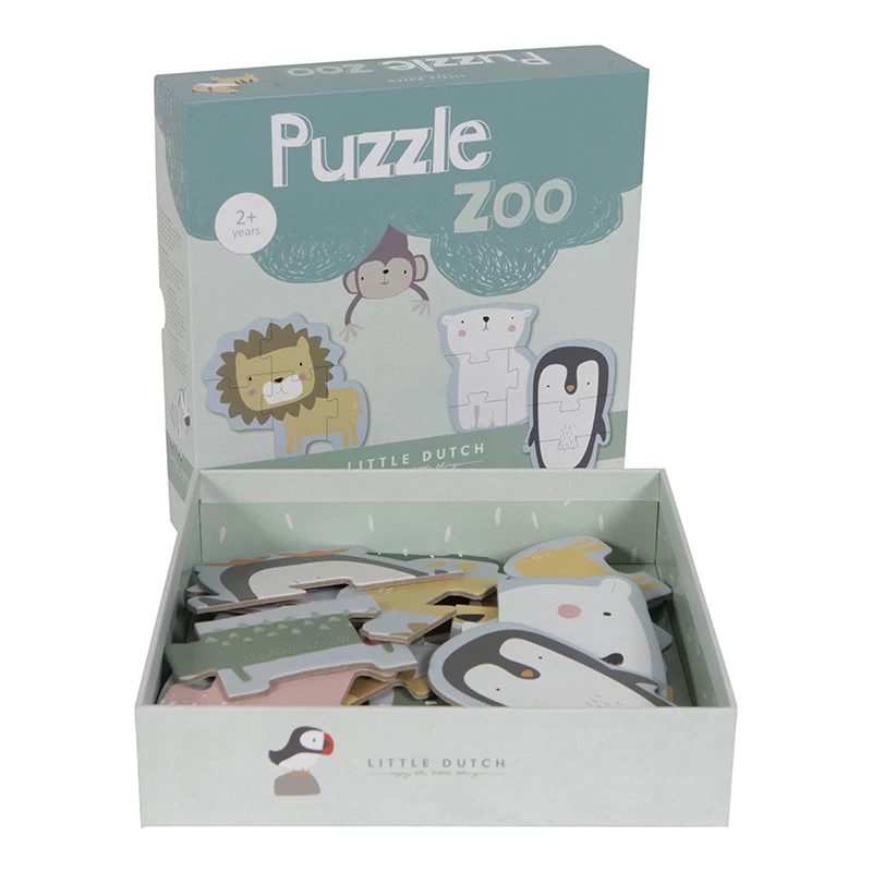 Little Dutch LD Animal Zoo Puzzle - 6 Pcs 3 Little Dutch LD Animal Zoo Puzzle - 6 Pcs - Image 3