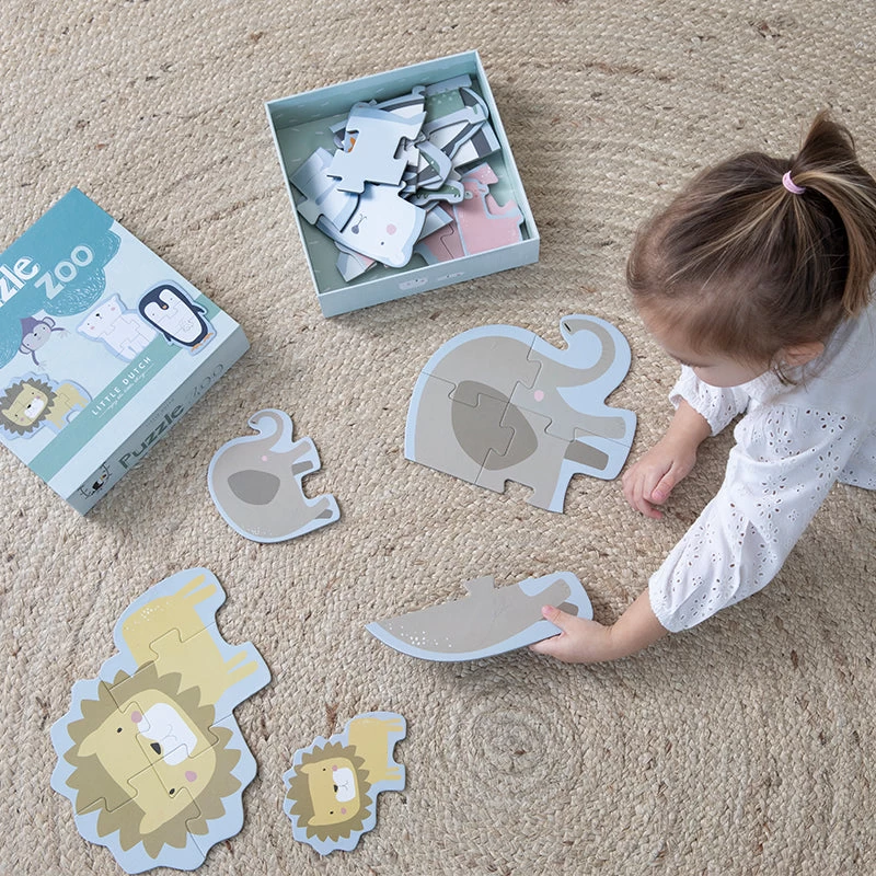 Little Dutch LD Animal Zoo Puzzle - 6 Pcs 10 Little Dutch LD Animal Zoo Puzzle - 6 Pcs - Image 10