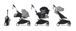 All-in-one BABYZEN Stroller YOYO² 0+ Newborn Pack, Car Seat And 6+ -Baby Products Store 4 YOYO 2 WHITE FRAME GREY WEB