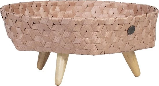 Dimensional - Tray Basket With Wooden Feet 2 Dimensional - Tray Basket With Wooden Feet - Image 2