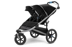 Thule Urban Glide2 Twin Jet Black -Baby Products Store 595912 sized 900x600 rev 1
