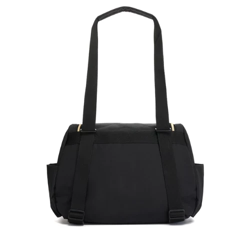 Pippa Vegan Leather Convertible Backpack Black 5 Pippa Vegan Leather Convertible Backpack Black - Image 5