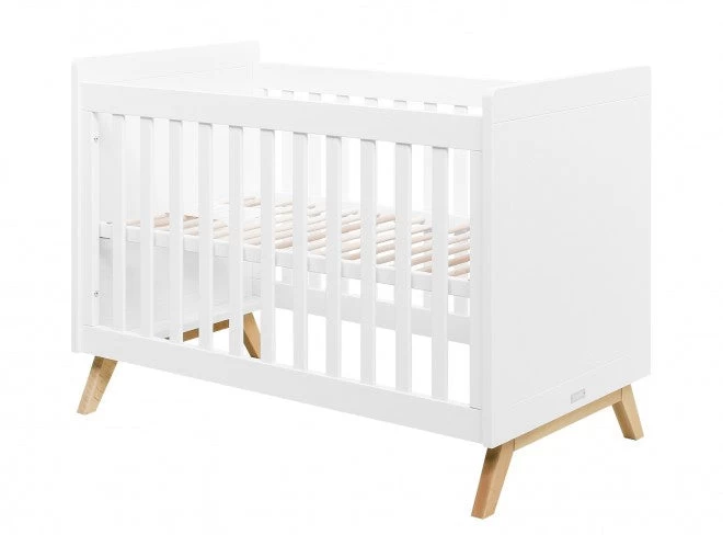 Bopita Fenna Cot White/Natural 120x60 1 Bopita Fenna Cot White/Natural 120x60