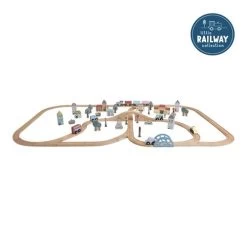 Little Dutch Railway Train XXL Set - Starter Kit