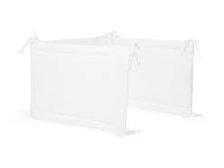 Jollein Cot Bumper White 180 X40 Cm White
