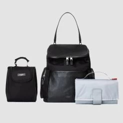 Storksak Alyssa Black & Gummetal