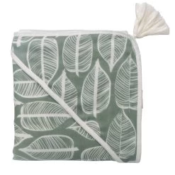 Bath Cape Witlof For Kids -Baby Products Store Badcape Beleaf Sage Green 1