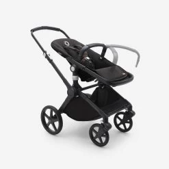 Bugaboo Fox Cub Complete 15 Bugaboo Fox Cub Complete -Baby Products Store Bugaboo Fox Cub bassinet seat stroller black chassis midnight black fabrics midnight black sun canopy x PV006108 06