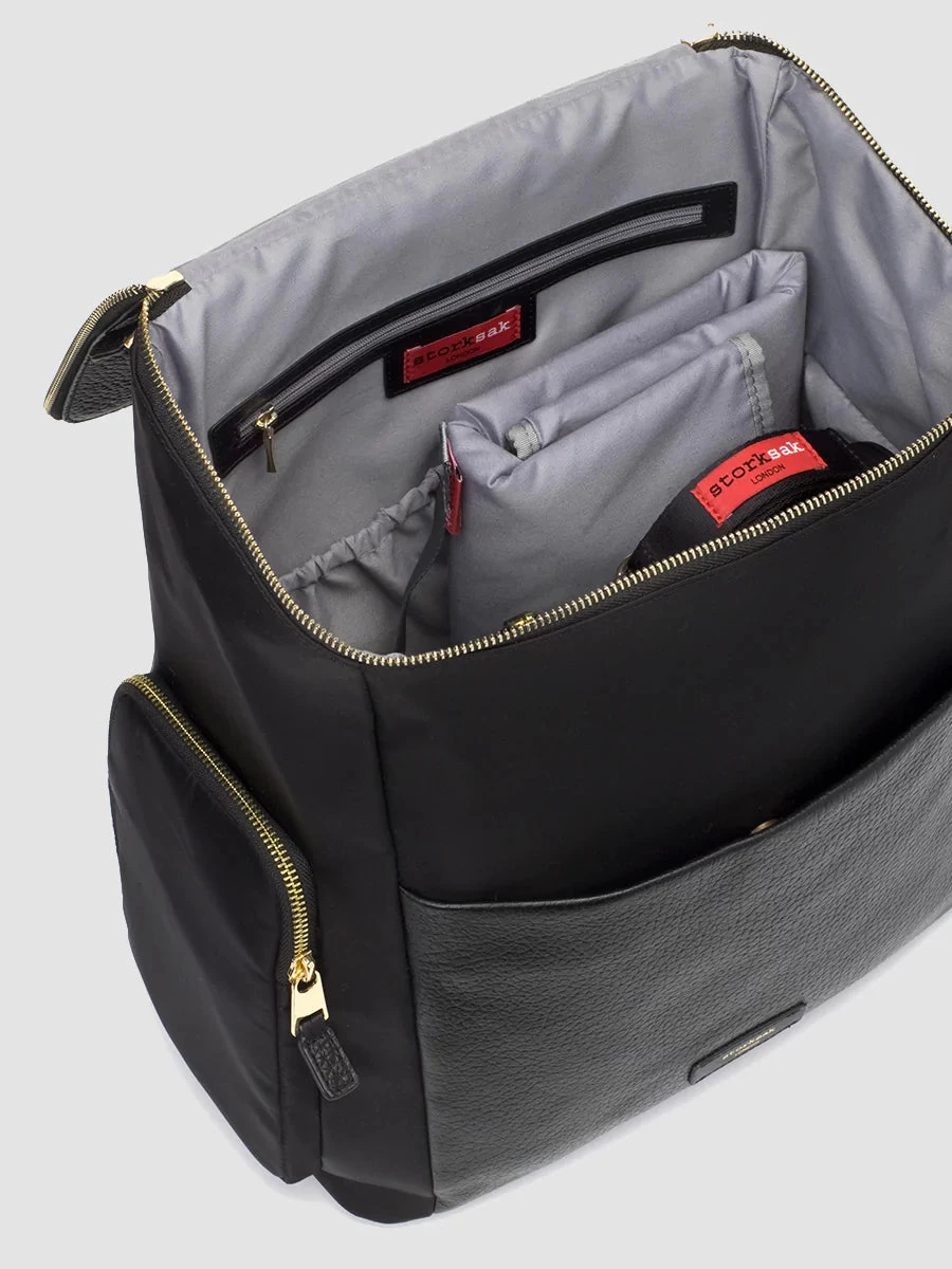 Storksak ALYSSA BAG BLACK & GOLD 8 Storksak ALYSSA BAG BLACK & GOLD - Image 8