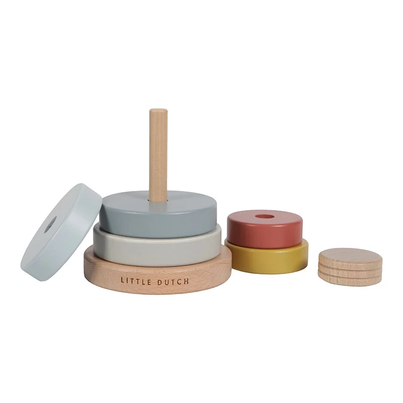 Little Dutch LD Stacking Tower- Pure & Nature 2 Little Dutch LD Stacking Tower- Pure & Nature - Image 2