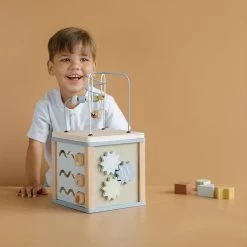 Little Dutch LD Wooden Activity Cube -Baby Products Store LD7029 8
