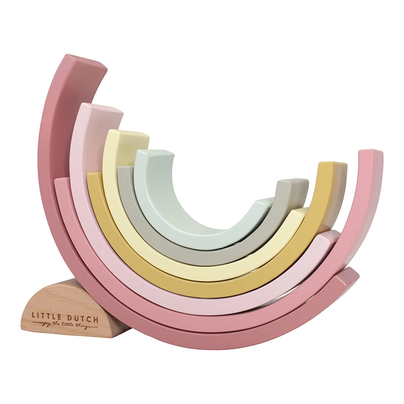 Little Dutch LD Wooden Rainbow 4 Little Dutch LD Wooden Rainbow - Image 4