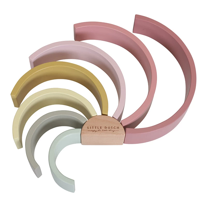 Little Dutch LD Wooden Rainbow 2 Little Dutch LD Wooden Rainbow - Image 2