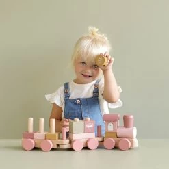 Little Dutch LD Wooden Stacking Train -Baby Products Store LD7035 5