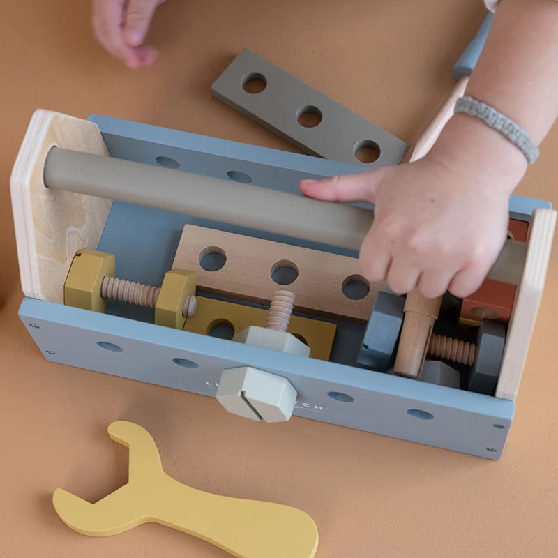 Little Dutch LD Wooden Toolbox FSC 5 Little Dutch LD Wooden Toolbox FSC - Image 5