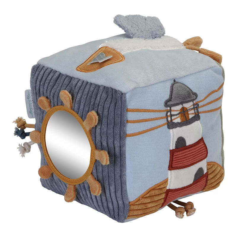 Little Dutch LDSailors Bay Soft Activity Cube 1 Little Dutch LDSailors Bay Soft Activity Cube