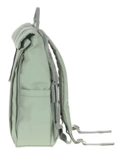 LÄSSIG Rolltop Backpack -Baby Products Store Laessig GRE Rolltop Up Backpack Silver Green 324260