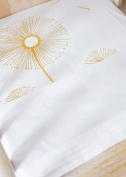 Fitted Sheet Witlof For Kids 120 X 60 -Baby Products Store Ledikanthoeslaken Sparkle sweet honey 3